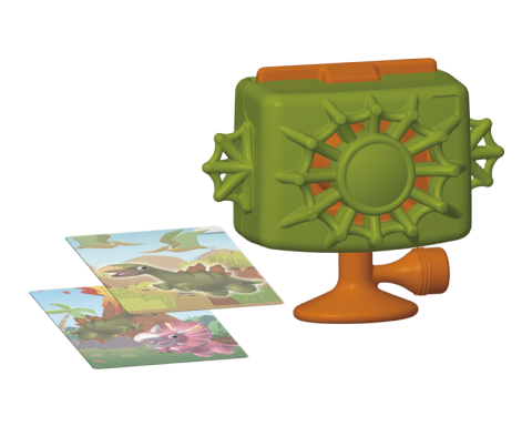 Dino reveal camera
