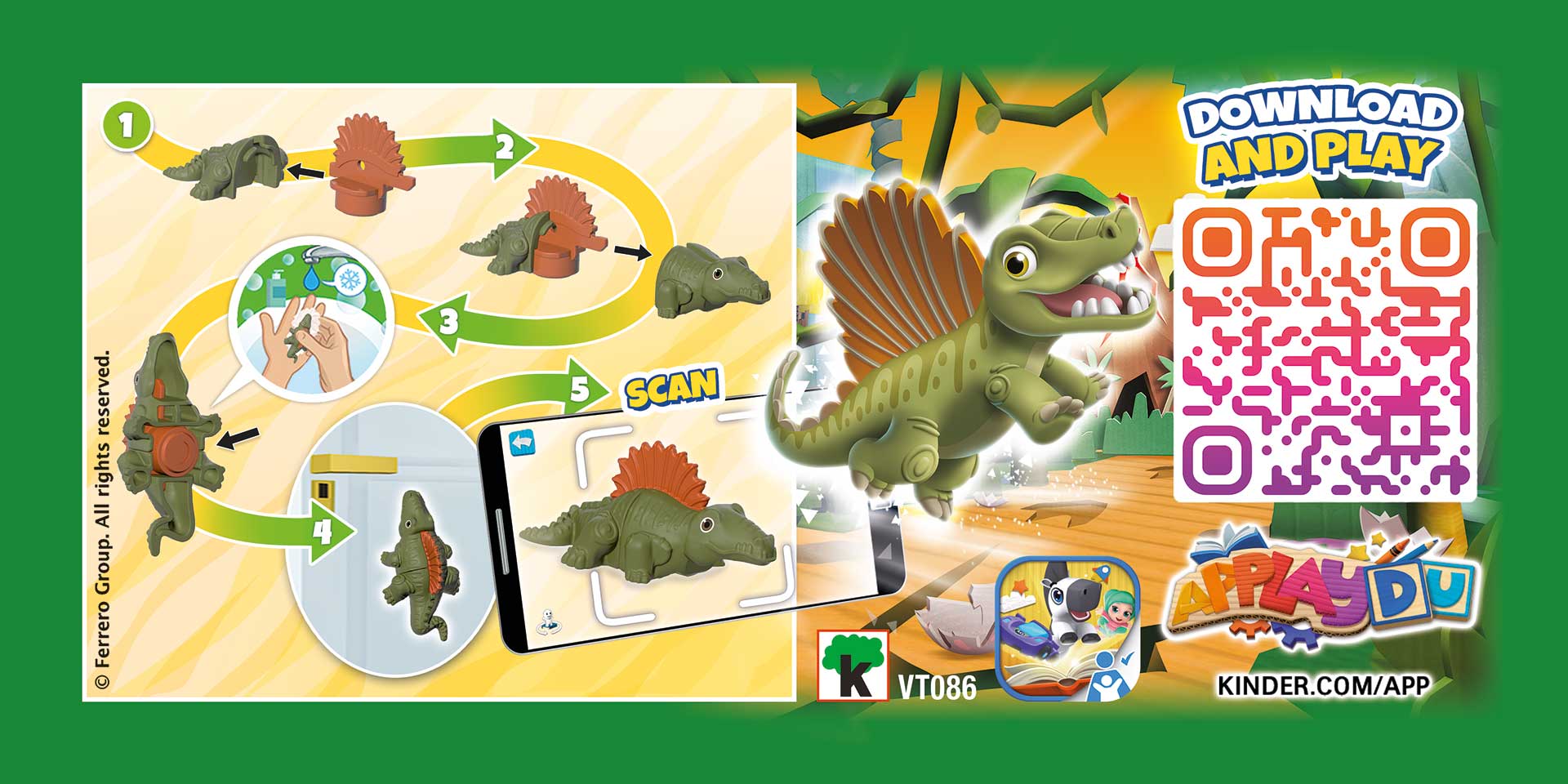 dinosaur leaflet