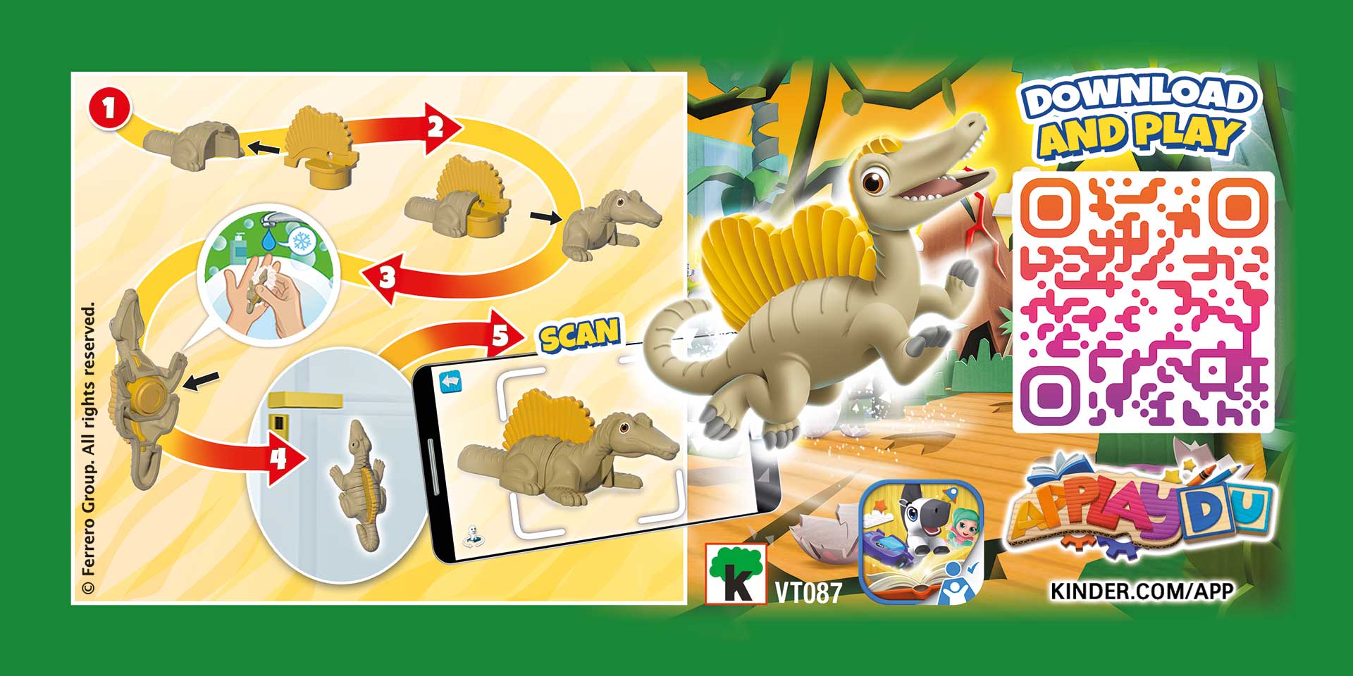 dinosaur leaflet
