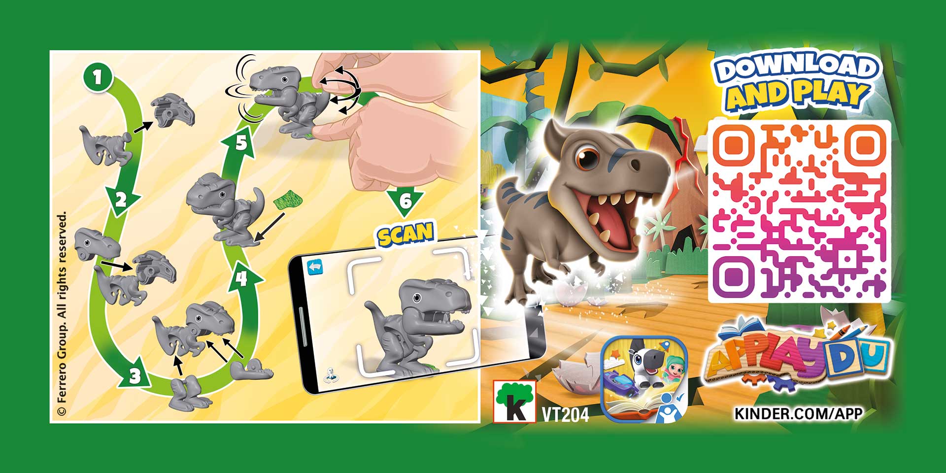 T-rex leaflet
