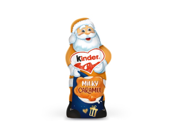 kinder caramel santa