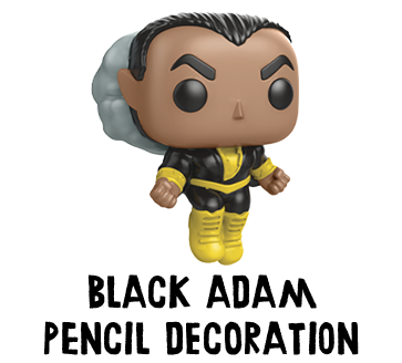 Black Adam Pencil Decoration