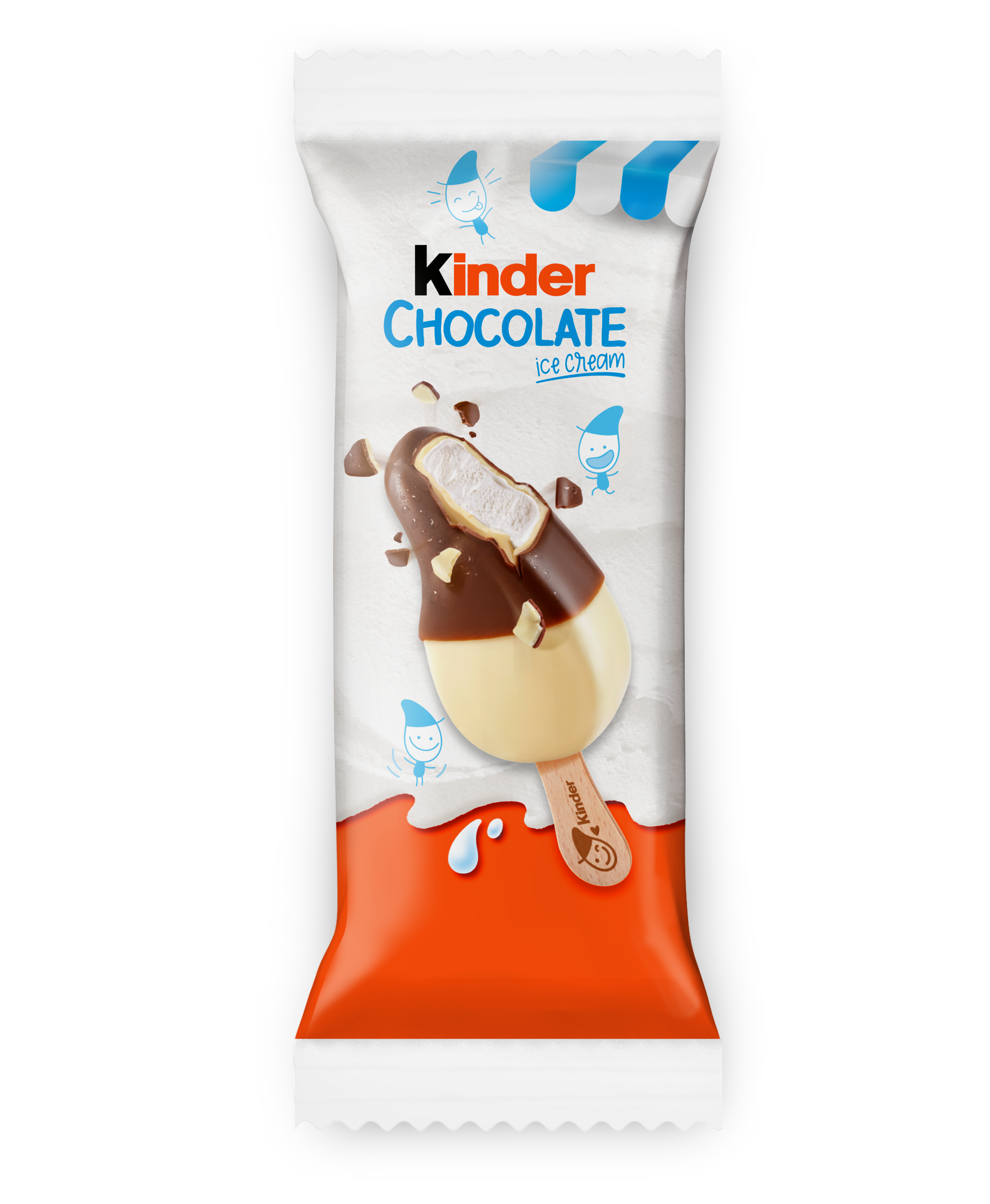 Kinder chocolate ice cream single pack