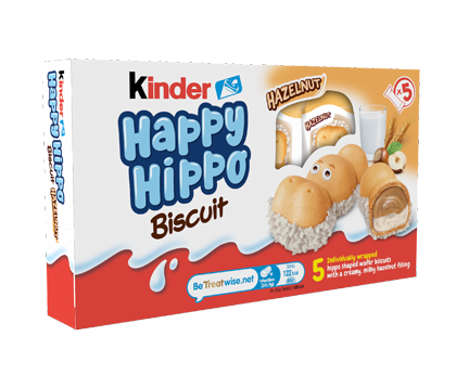 Happy Hippo hazelnut product