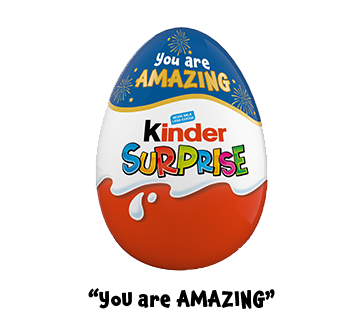 MESSAGES ON KINDER SURPRISE