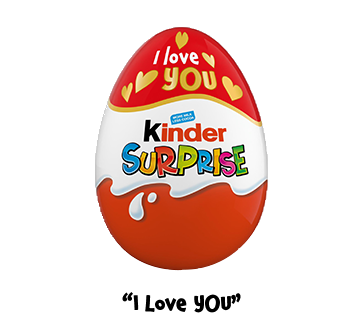 MESSAGES ON KINDER SURPRISE