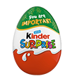 MESSAGES ON KINDER SURPRISE