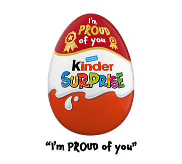 MESSAGES ON KINDER SURPRISE