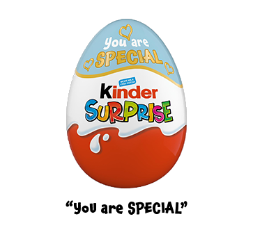 MESSAGES ON KINDER SURPRISE