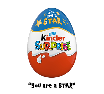 MESSAGES ON KINDER SURPRISE