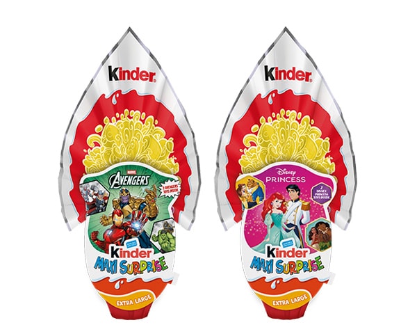 KINDER AVENGERS DISNEY PRINCESS 320g EASTER 600x480px