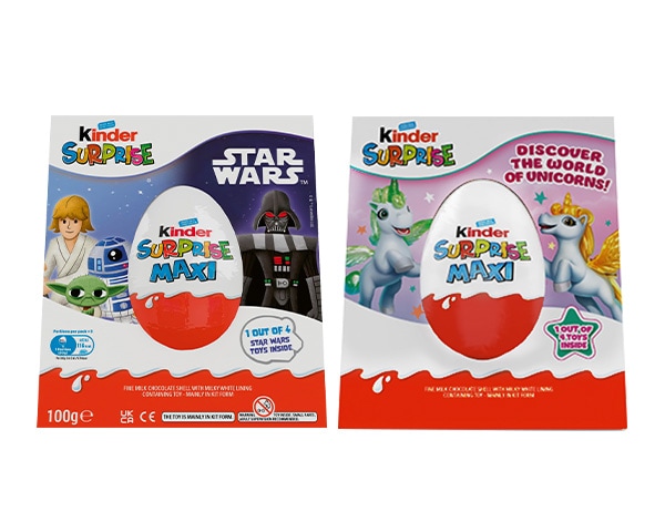 KINDER SURPRISE 100g EGG EASTER 600x480px