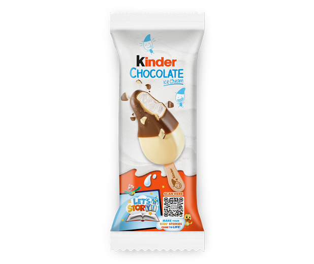 Kinder chocolate ice cream single pack