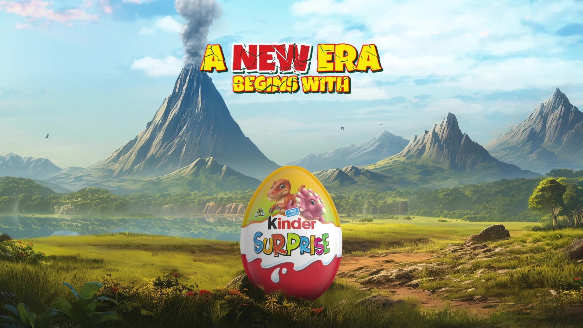 Video Kinder Surprise Natoons DInos