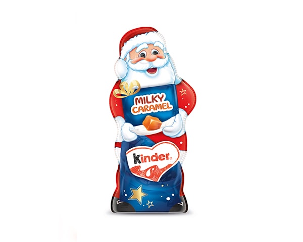 Kinder Chocolate Santa Milky Caramel 110g