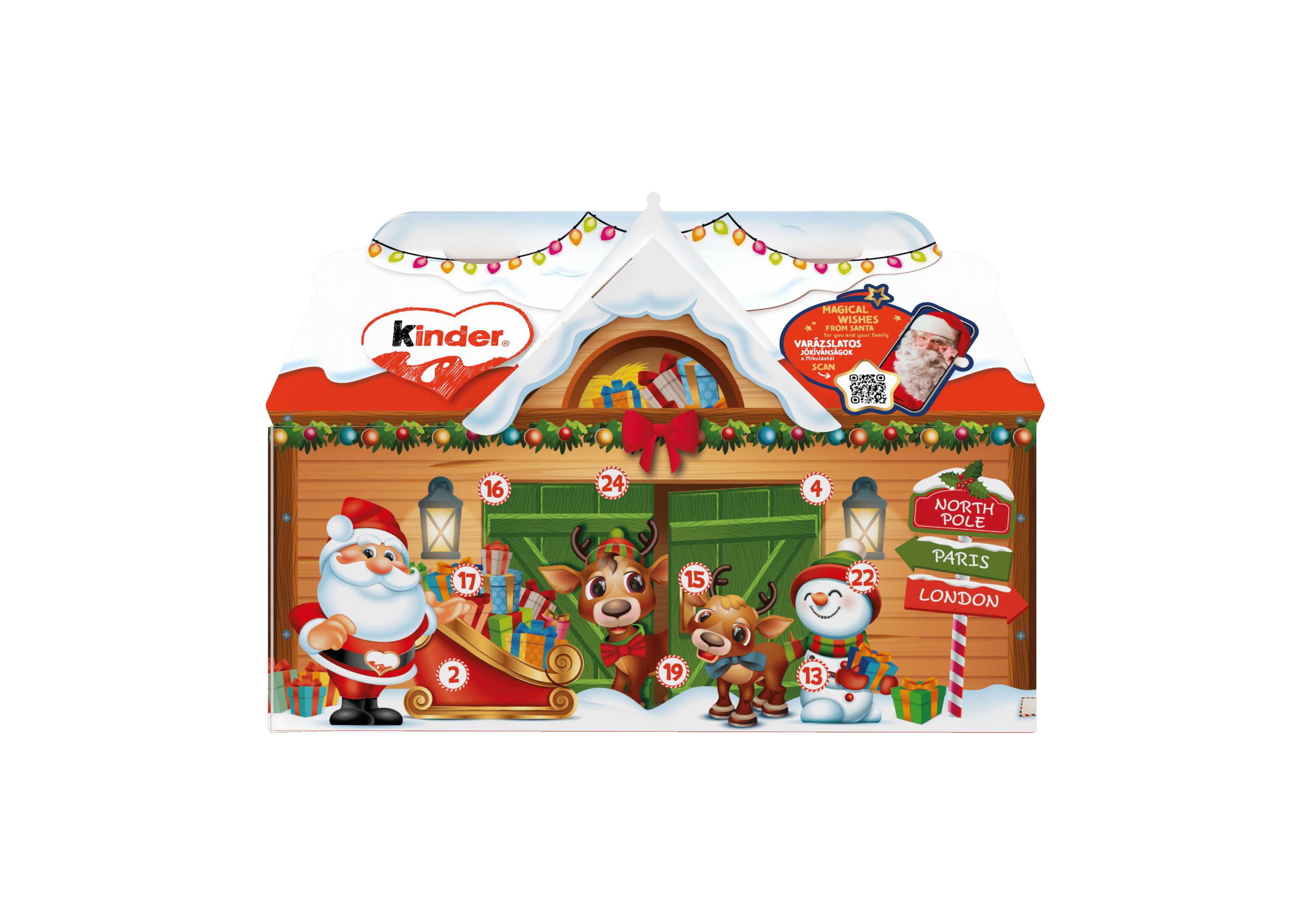 Kinder House Advent Calendar 234g