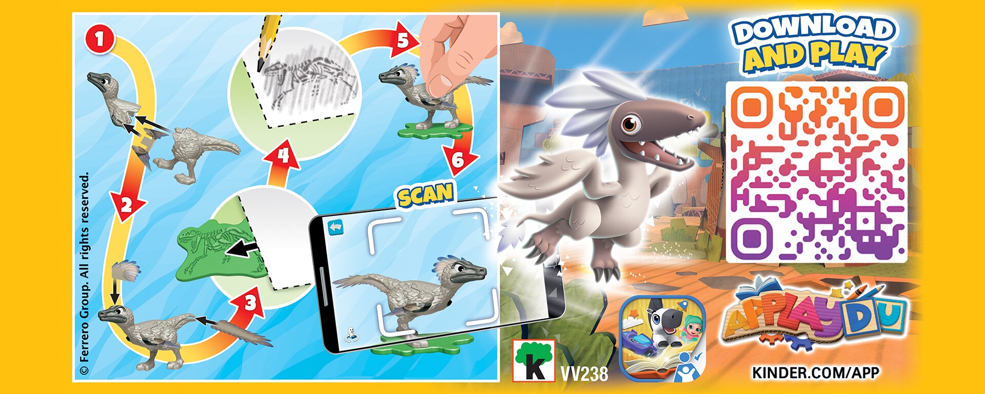 Kinder Raptor VELOCIRAPTOR - Kinder Surprise - Kinder United Kingdom and Ireland