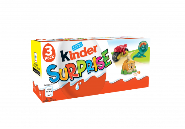 Kinder egg shop 3 pack