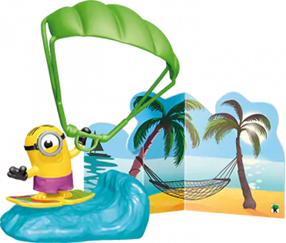 Minion Kitesurfing