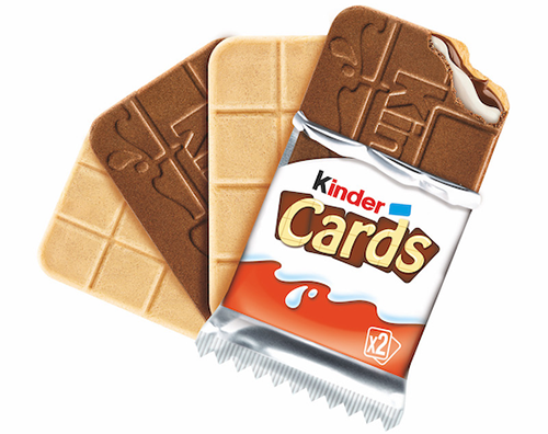 Ferrero cheap kinder cards