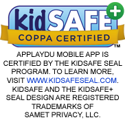 KIDSAFE COPPA CERTIFIED Badge