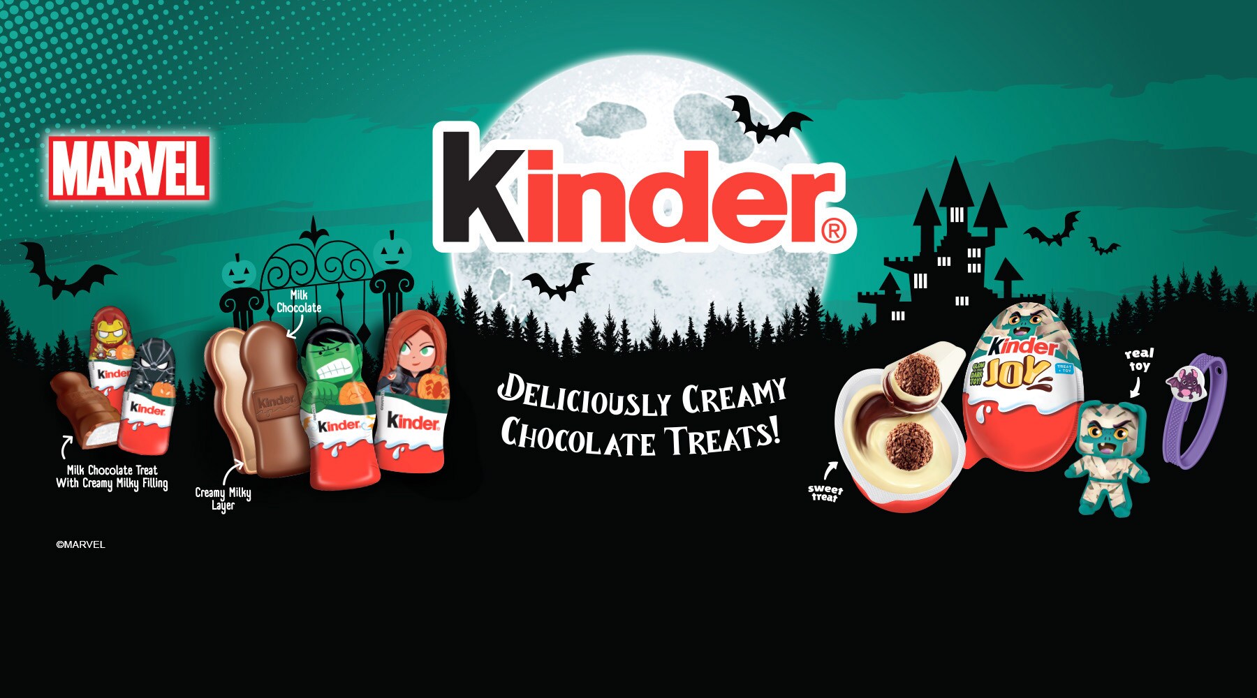 Kinder Joy Halloween 2023 - Header