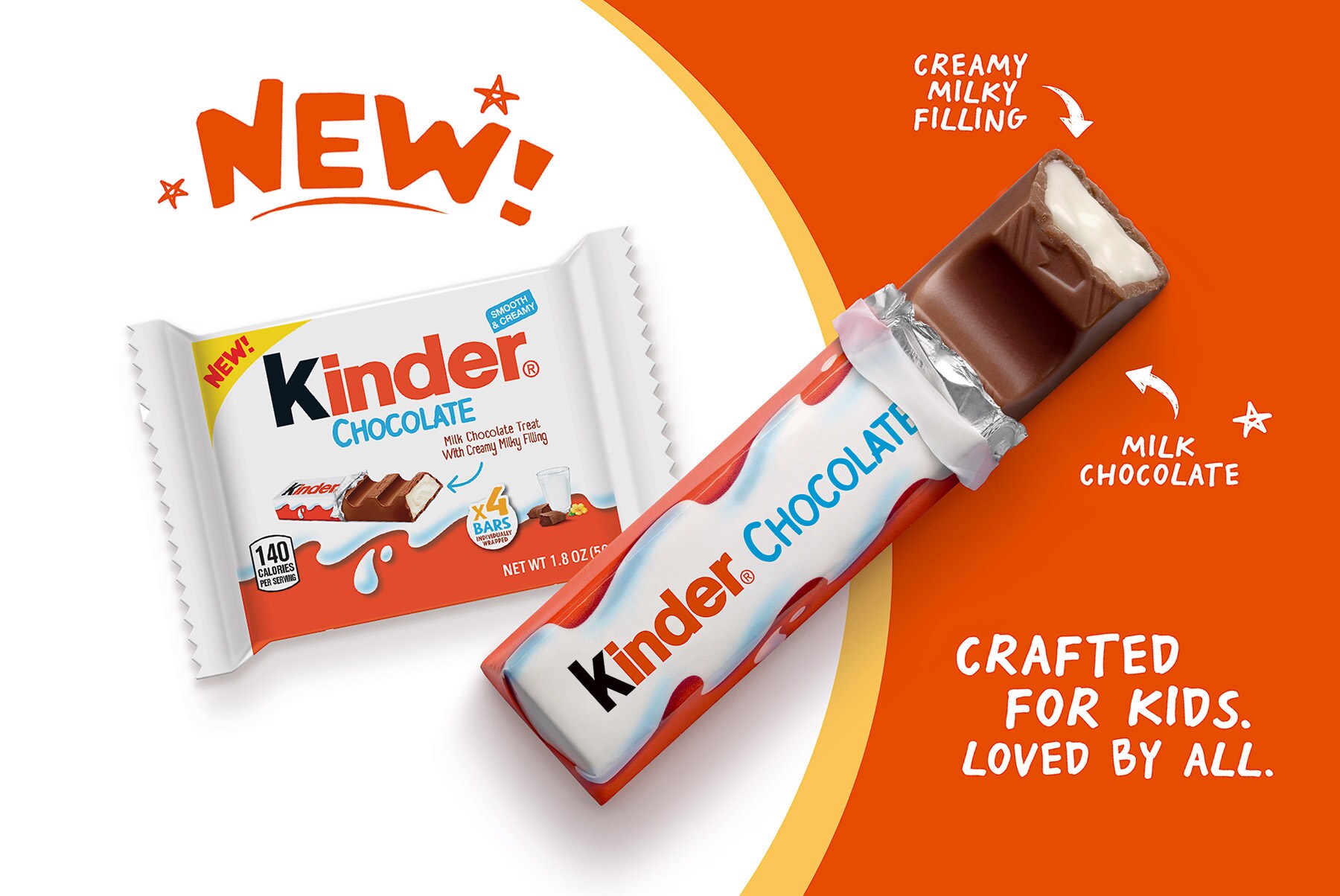 Kinder™ USA Chocolate Bars, Chocolate Eggs & More