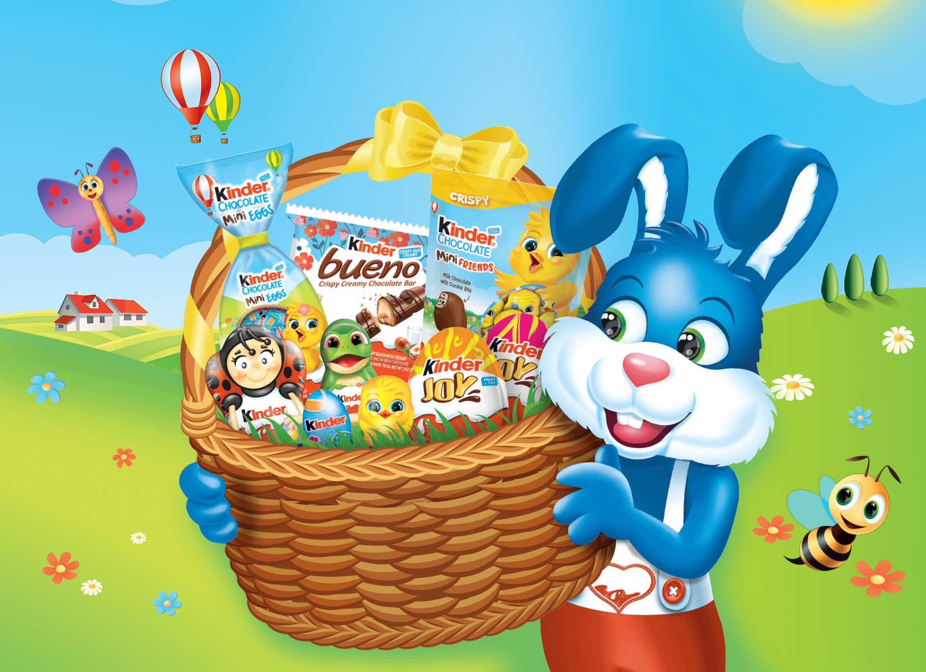 Kinder Seasonal - Easter 2024 Header