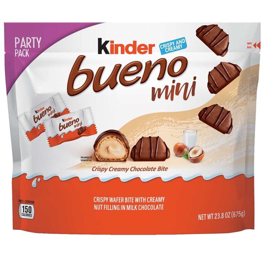 Kinder Bueno Mini Chocolate Bite, Party Size - 23.8oz