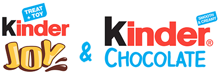 Kinder Joy and Kinder Chocolate Social Logo