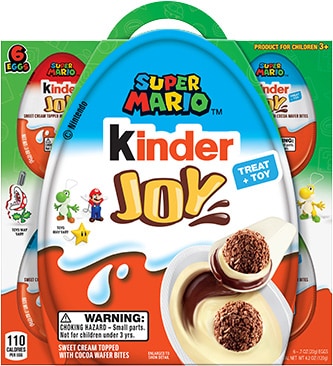 Kinder Joy Super Mario - 6 Count