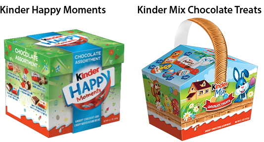 Ferrero voluntarily recalls Kinder Happy Moments Chocolate Assortment and Kinder Mix Chocolate Treats Basket