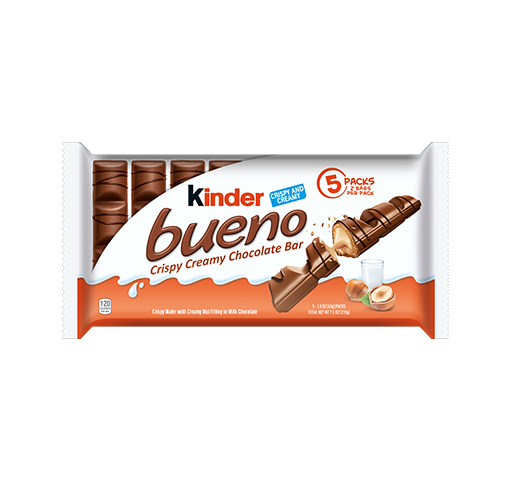 Kinder Bueno Mini Chocolate Bars With Milk Hazelnut Cream - 18 count - 3  PACK
