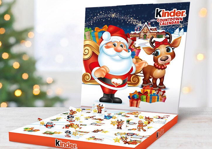 Kinder Winter Holiday - Advent Pop Up Calendar