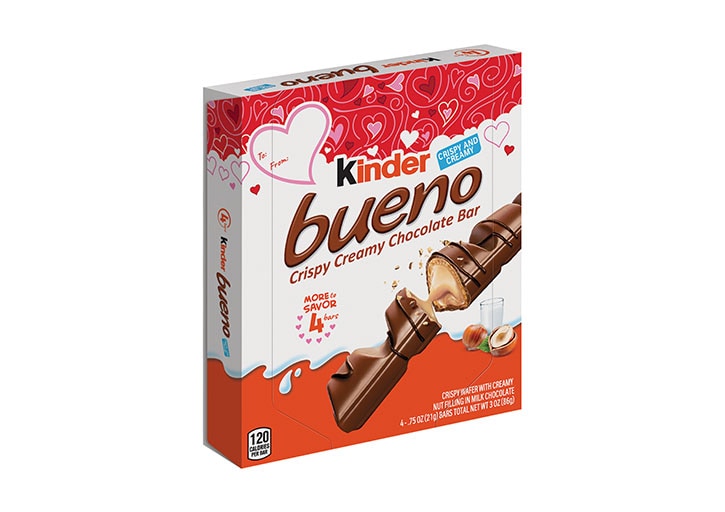 Kinder Valentines 2025 - Bueno 4 Pack