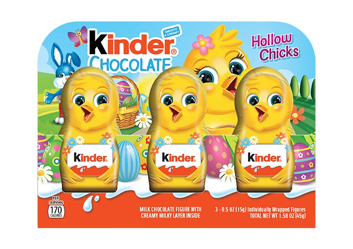Kinder Chocolate Chicks,