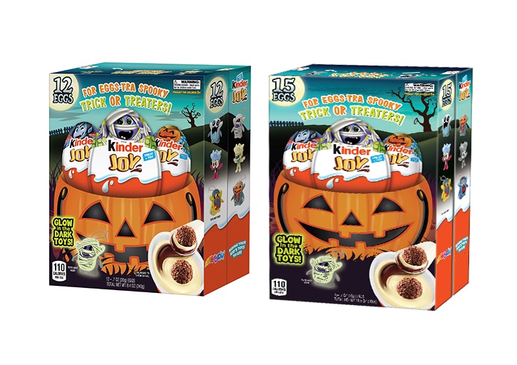 Kinder Joy Halloween Eggs, 12 & 15 count