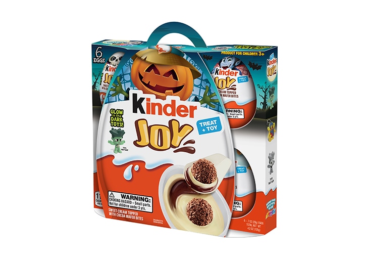 Kinder Joy Halloween Eggs, 6 count