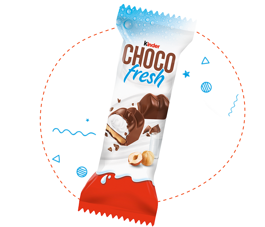 kinder Choco Fresh - Nachhaltigkeit - Bild/Text-Komponente