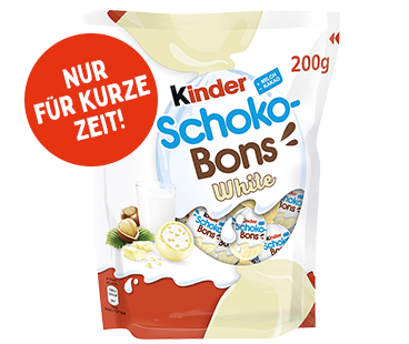 kinder Schoko-Bons - White 200g kinder Schoko-Bons - White 200g