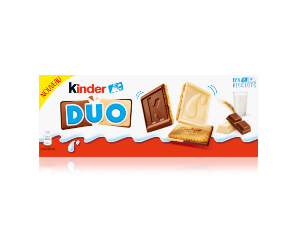 Kinder Duo pack homepage product slider